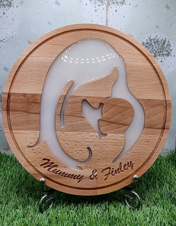A Mothers Love - Beechwood Plaque - Image 2