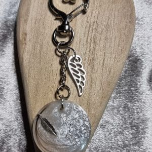 Ashes keyring pet ashes keyring lock of hair key ring pet fur keyring