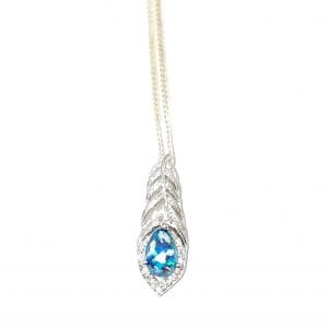 Cremation ashes necklace