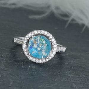 Hӓlo Ring - Sterling Silver