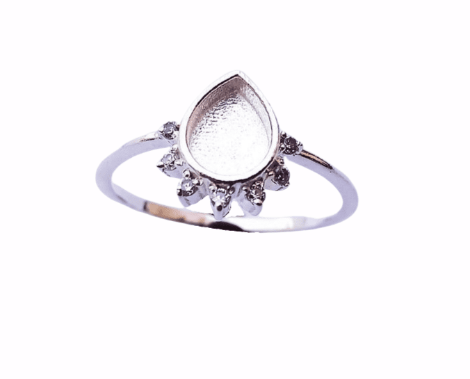 Calliope Ring - Sterling Silver Cubic Zirconia - Image 2