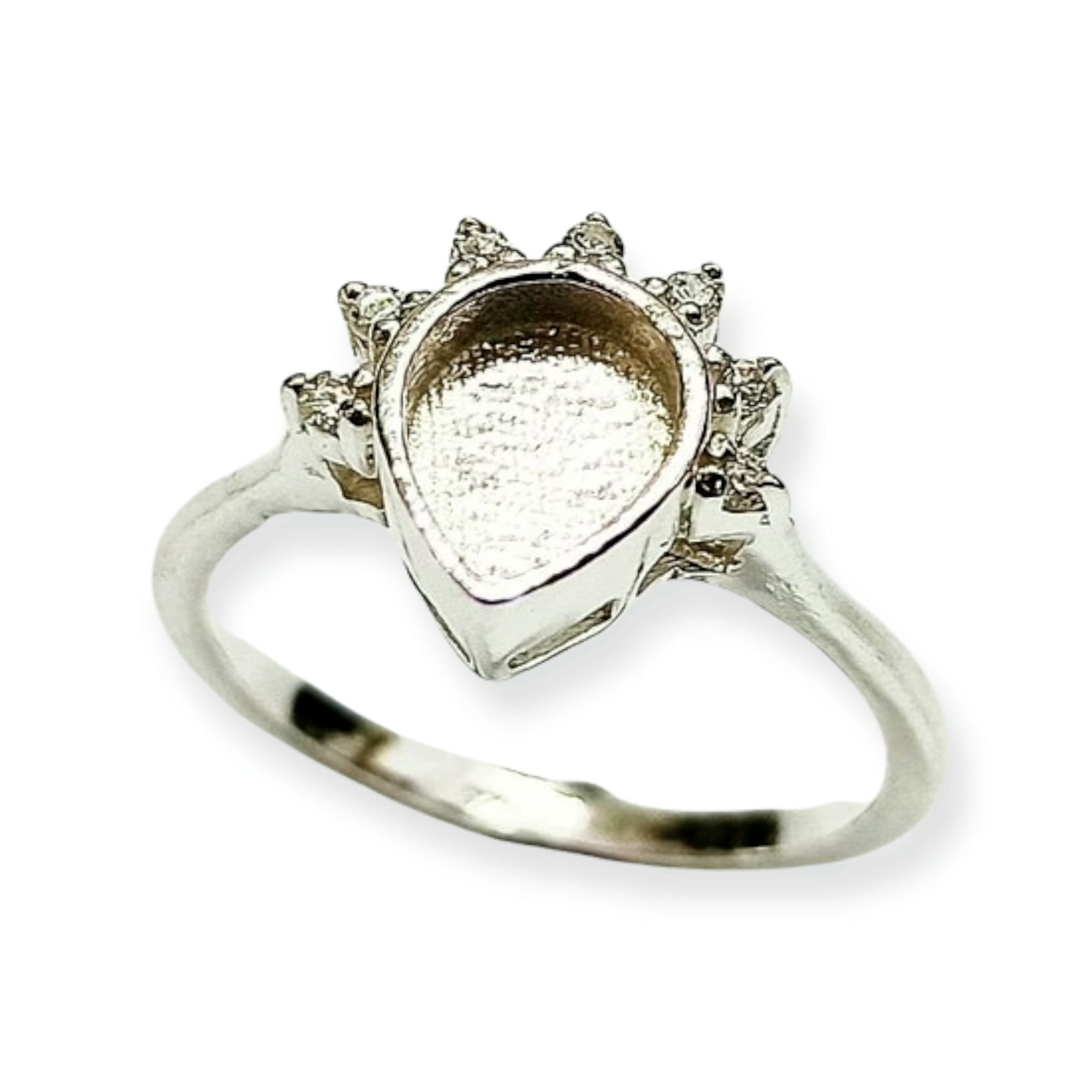 Calliope Ring - Sterling Silver Cubic Zirconia - Image 3