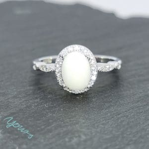 Gold Breastmilk Ring, Breastmilk Ring