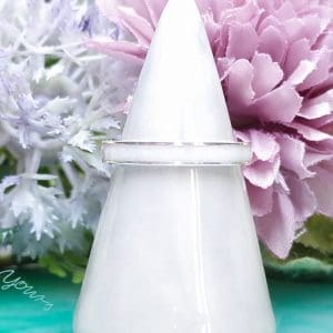 Breastmilk Ring - Thalia Sterling Silver Eternity band