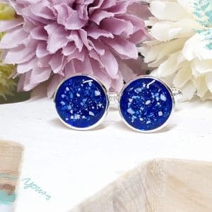 Ashes Cufflinks Cremation Ashes Cufflinks